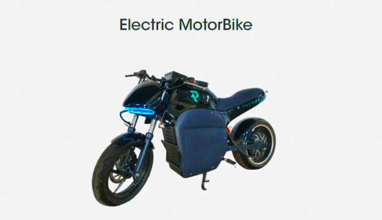 The first High Performance Electric Motor Bike made in Sri Lanka