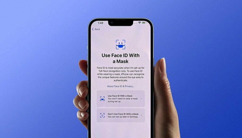 in ios 15 4 youll finally be able to use face id with a mask tecroom lk