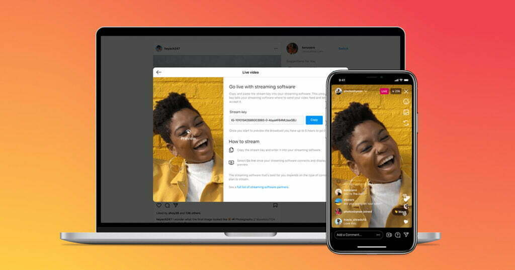 Instagram tests a Live Producer tool that lets you go live from a desktop using streaming software