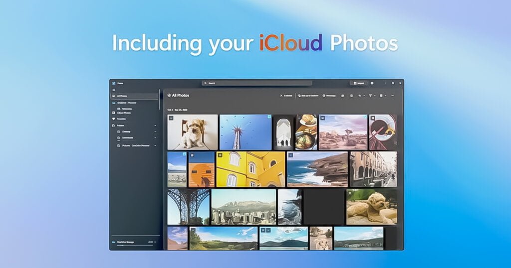 Microsoft Brings iCloud Photos Integration to Windows 11