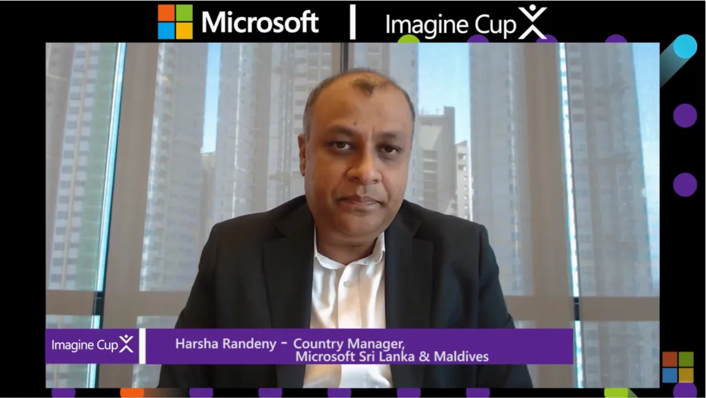 Harsha Randeny Country Manager Microsoft Sri Lanka Maldives