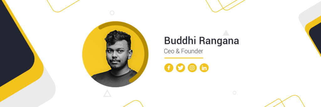 Buddhi Rangana Founder of TEC ROOM