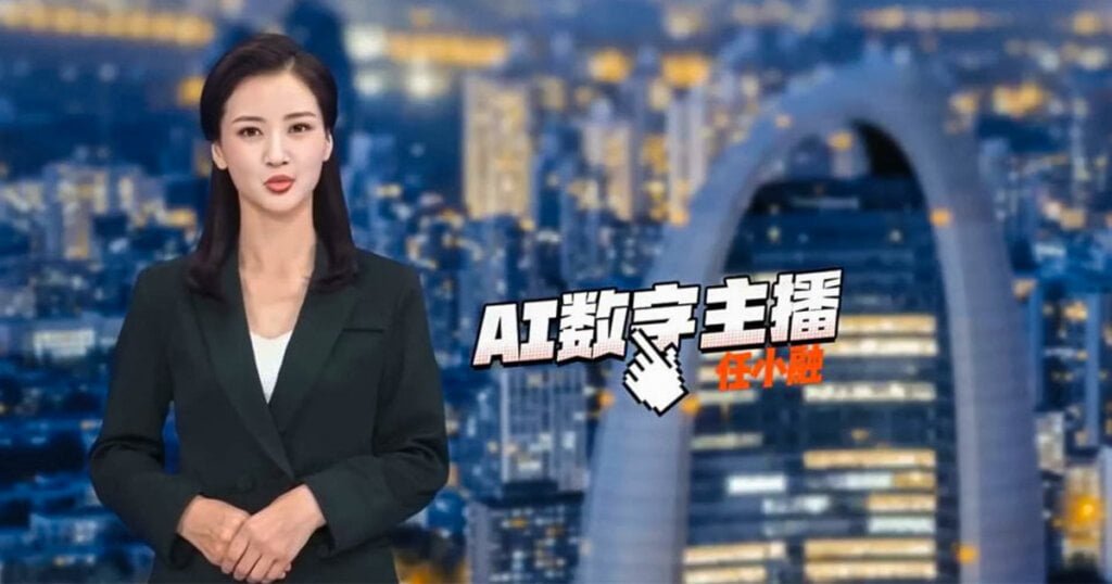 Chinas AI News Anchor