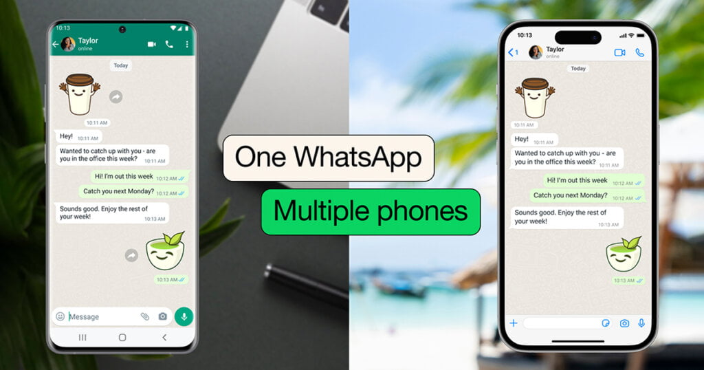 WhatsApp multiple phones feature
