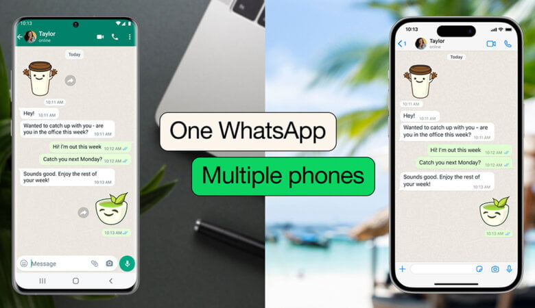WhatsApp multiple phones feature
